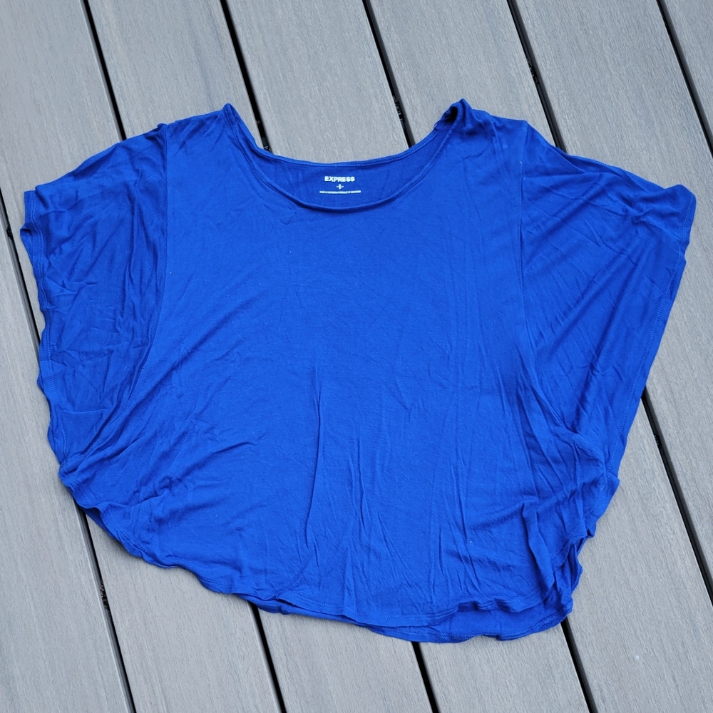 Express cobalt blue size S top